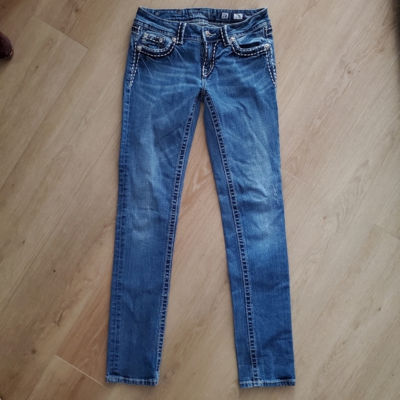 Miss Me Skinny Jeans 28 - Picture 2 of 5